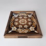 Aberto Design Bandeja REF045 Multicolor en Madera Maciza